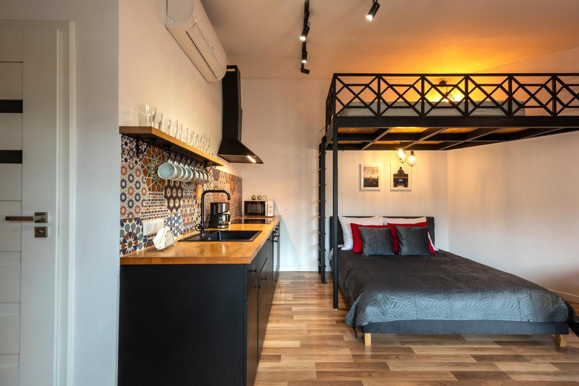 Modern Apartment Arizona Studio Old Town Dietla Balcony Krasków Εξωτερικό φωτογραφία